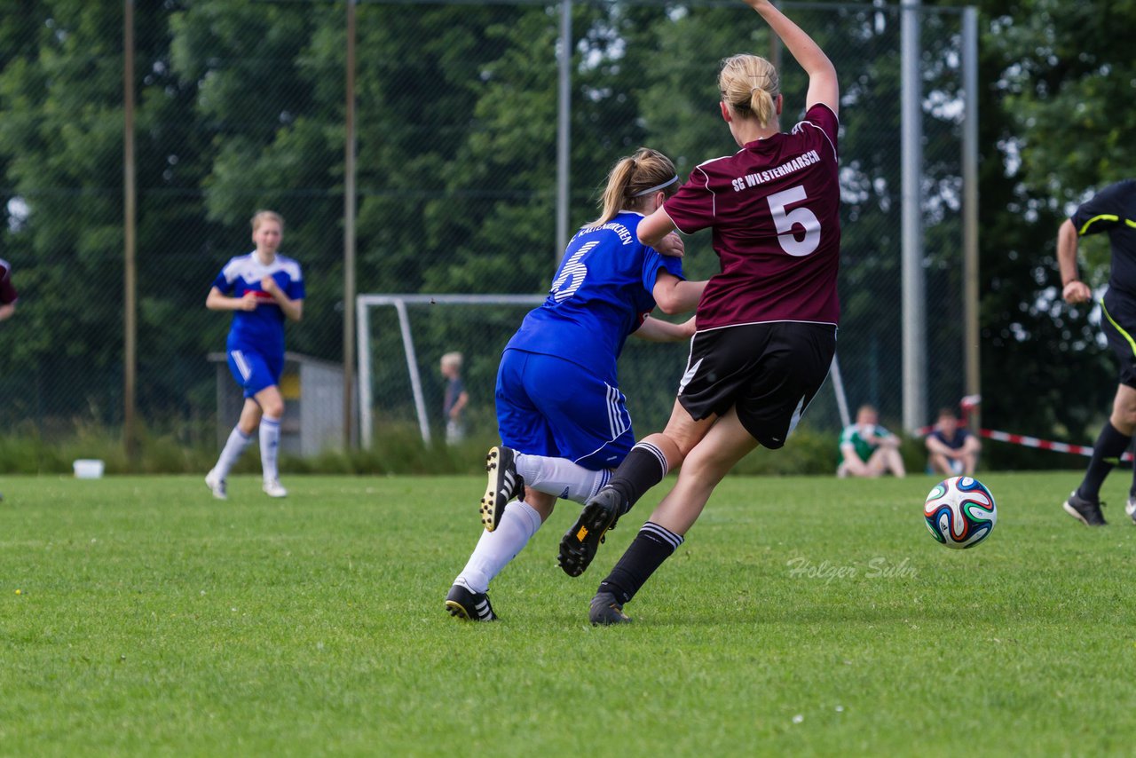 Bild 365 - Frauen SG Wilstermarsch - FSC Kaltenkirchen Aufstiegsspiel : Ergebnis: 2:1